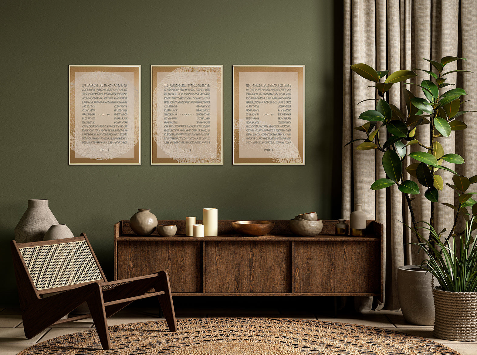 ChiCura Posters Lao Tzu Part 2 Posters / The Mindful Heart 1. English Poster Quotes