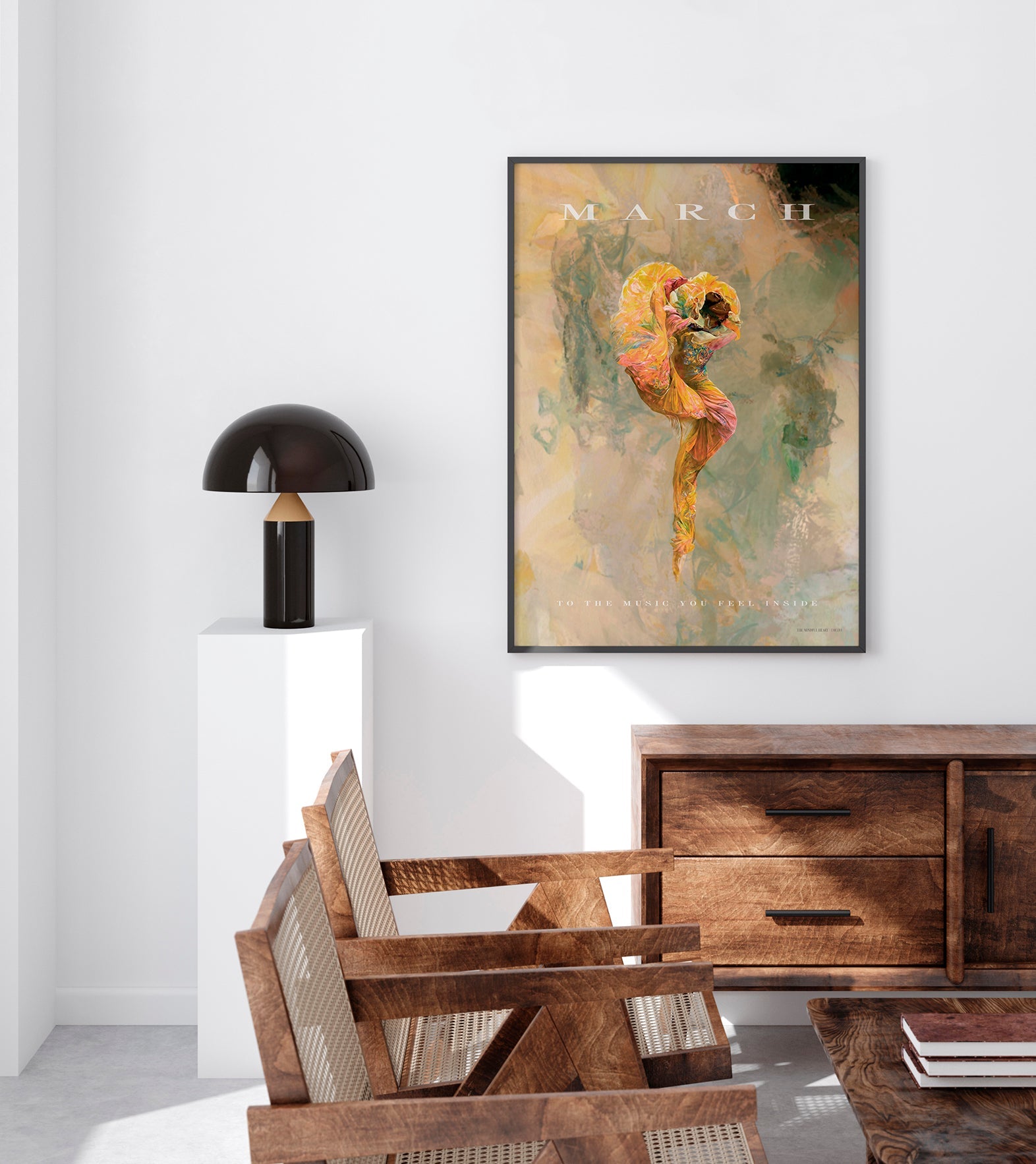 ChiCura Posters March Posters / The Mindful Heart 1. English Poster Quotes