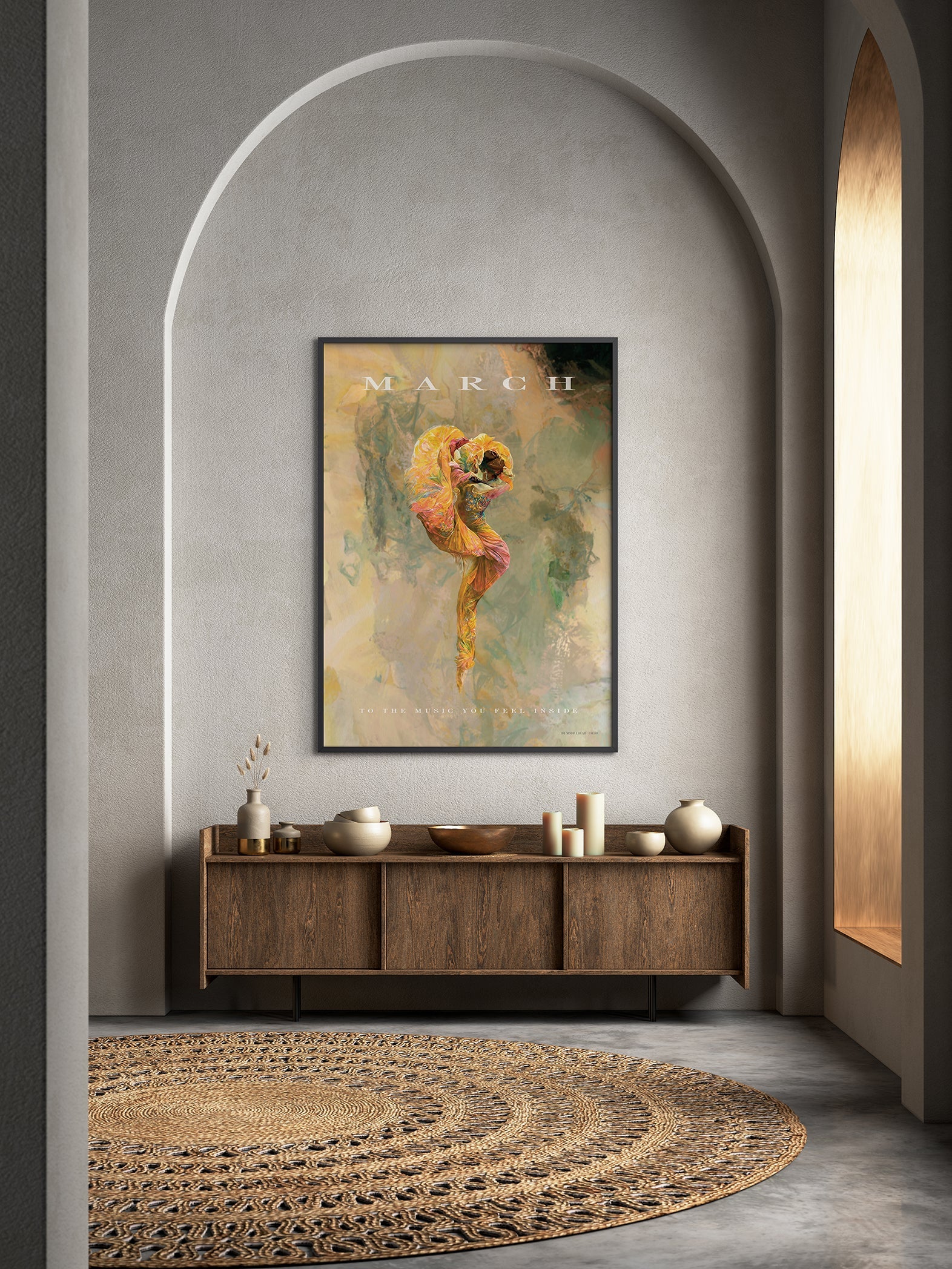 ChiCura Posters March Posters / The Mindful Heart 1. English Poster Quotes