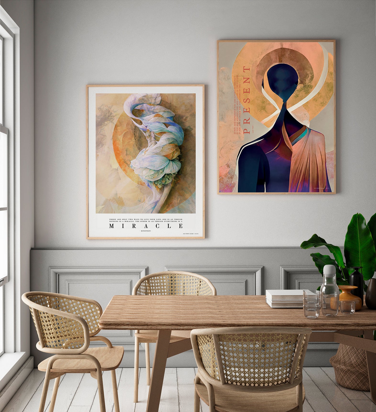 ChiCura Posters Miracle CC2 Posters / The Mindful Heart 1. English Poster Quotes