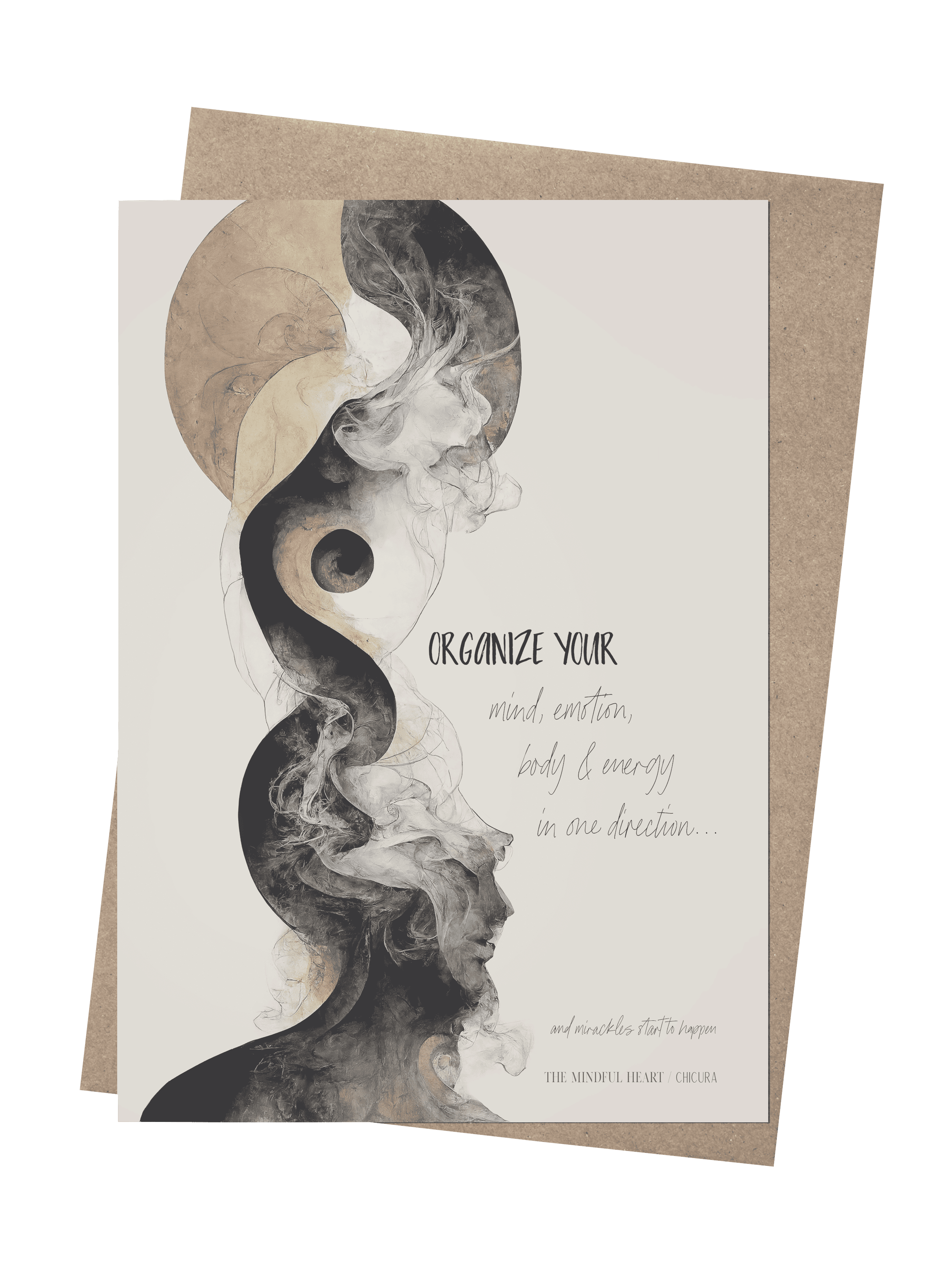 ChiCura Living, Art & Frames Organize Art Cards 1. English Poster Quotes
