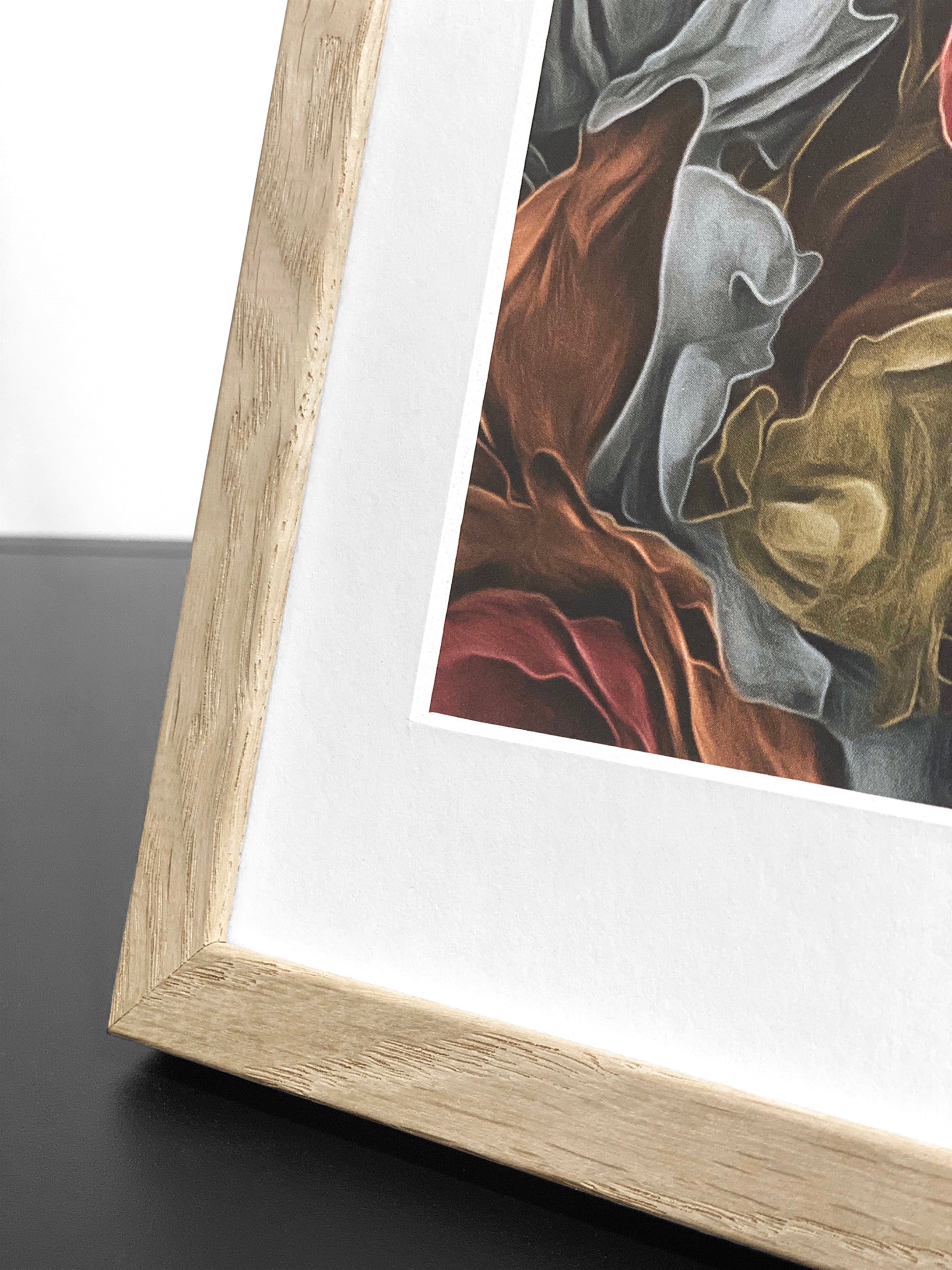 ChiCura Living, Art & Frames Passepartout Snow White - A5 (Billede: A6) Passepartout Snow White