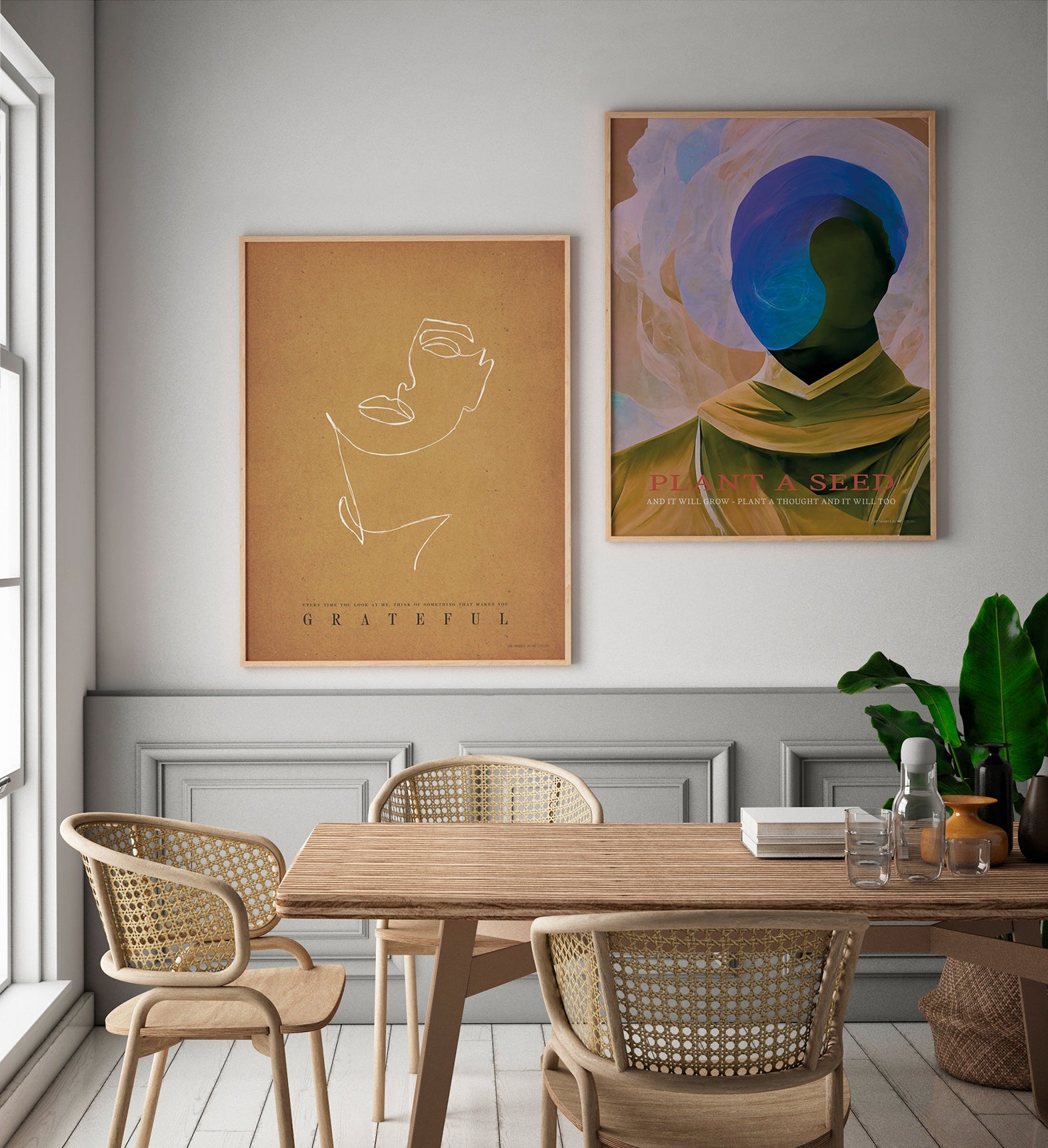 ChiCura Posters Plant A Seed Posters / The Mindful Heart 1. English Poster Quotes