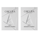 ChiCura Aps 2 in 1 Magnetic Frame - 22 cm - White Frames / Magnetic White