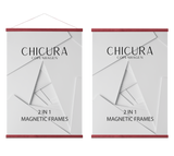 ChiCura Aps 2 in 1 Magnetic Frame - 51 cm - Red Frames / Magnetic Red