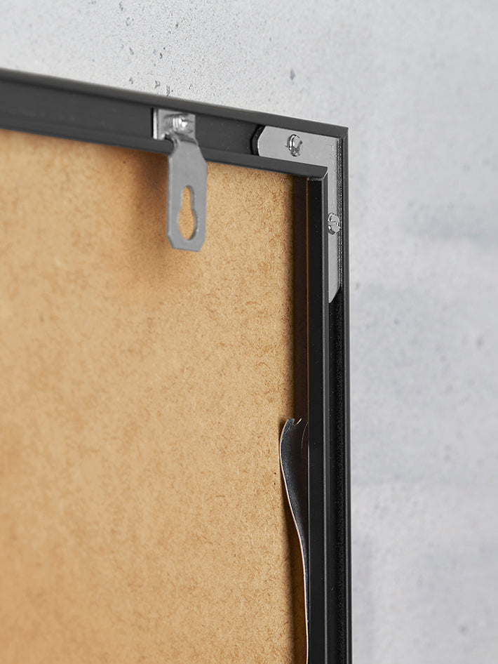 ChiCura Living, Art & Frames Alu Ramme 100x100cm - Sort - Akrylglas Frames / Alu Premium Black