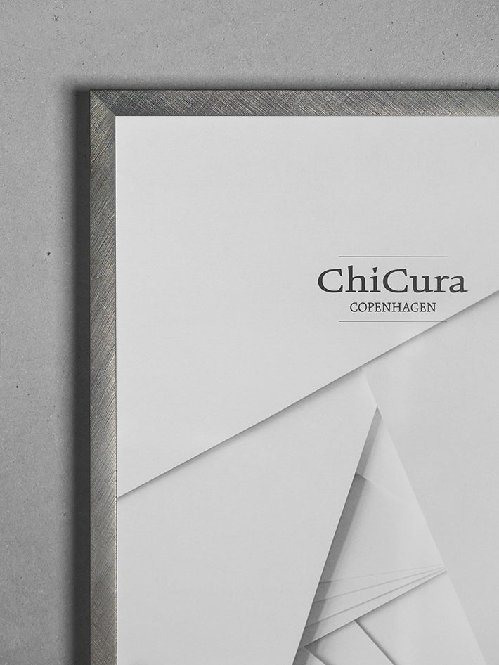 ChiCura Living, Art & Frames Alu Ramme 30x40cm - Børstet Antracit - Akrylglas Frames / Alu Brushed Anthracite