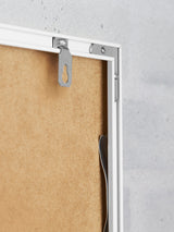 Cadre en aluminium A2 - Blanc - Verre