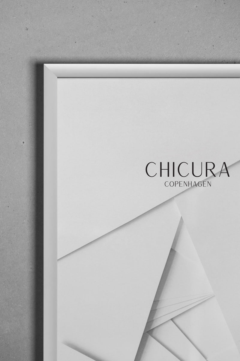 ChiCura Living, Art & Frames Alu Ramme E - A2 - Sølv - Glas Frames / Alu Silver