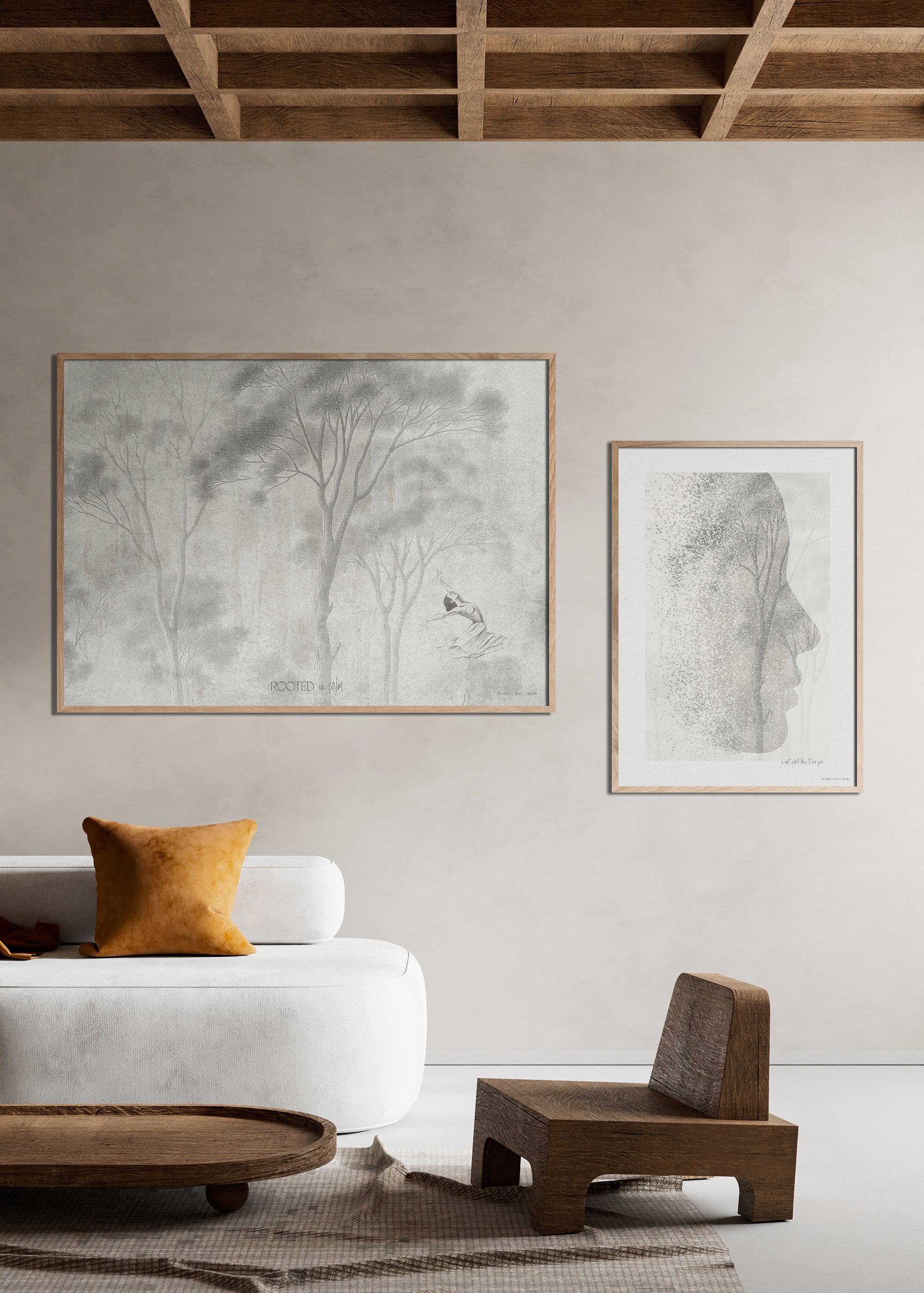 ChiCura Posters Becoming Posters / Le cœur en éveil 1. English Citations de l'affiche