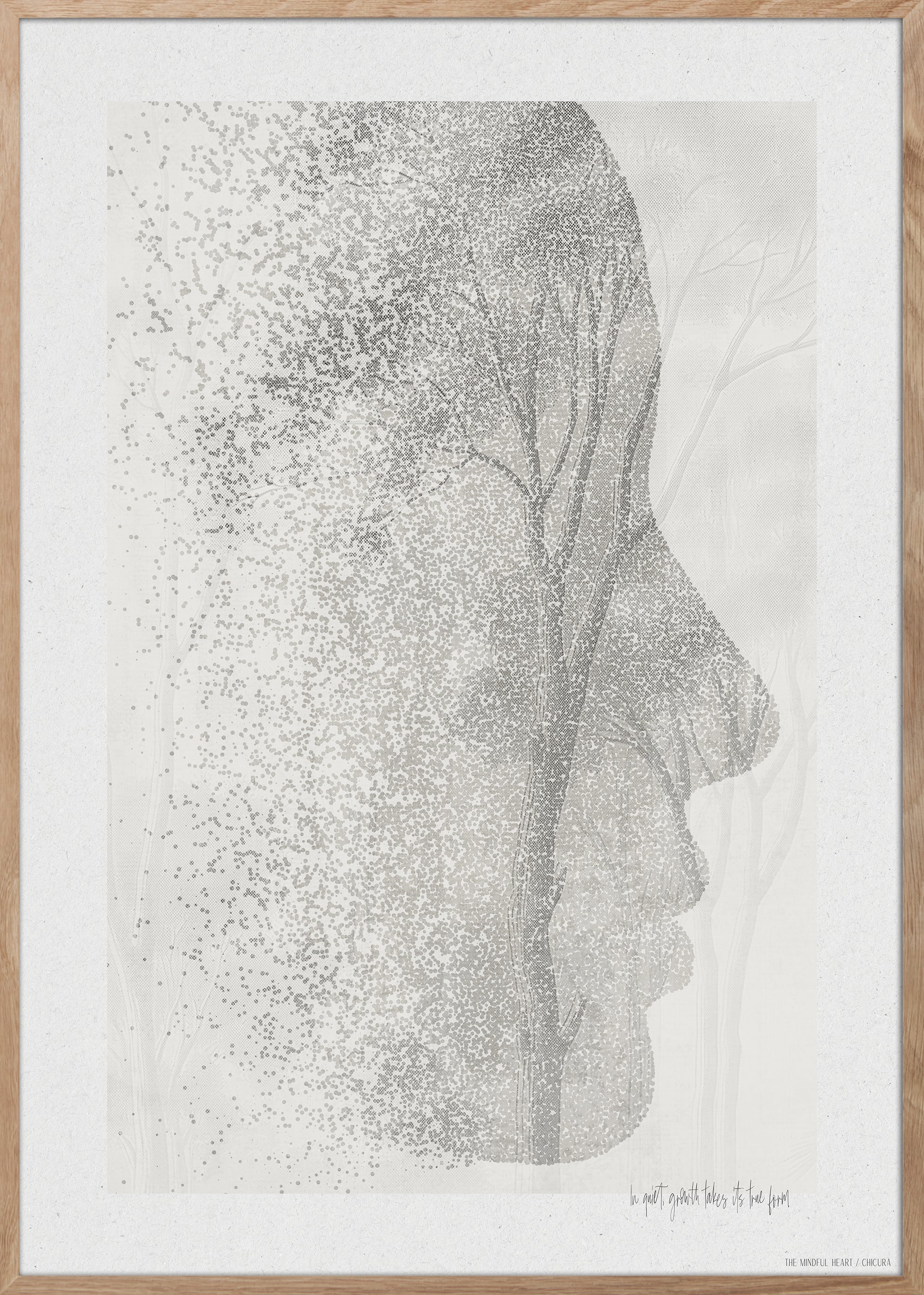 ChiCura Posters Becoming Posters / Le cœur en éveil 1. English Citations de l'affiche