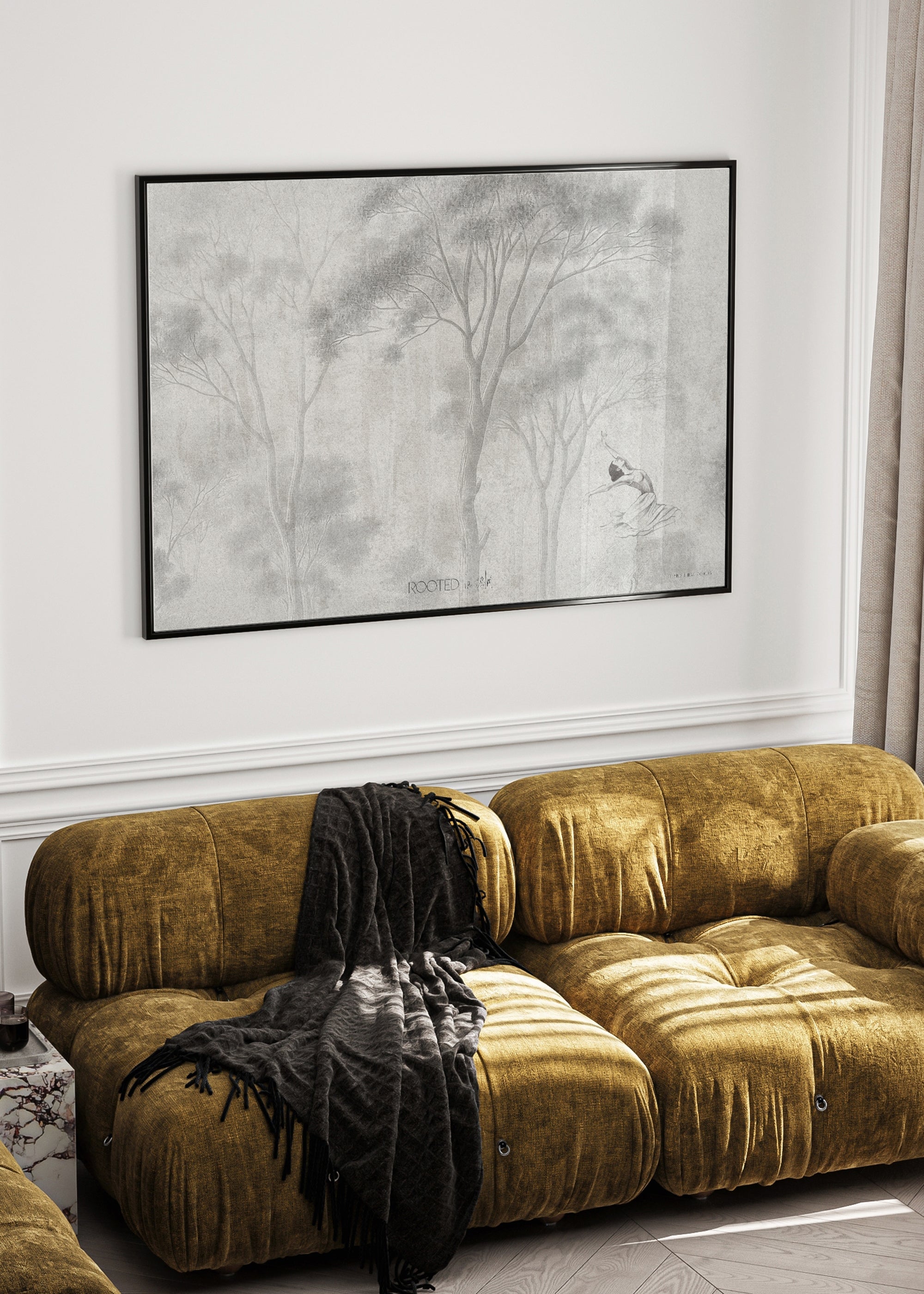 ChiCura-Poster Calm-Poster / Das achtsame Herz 1. English Poster Zitate