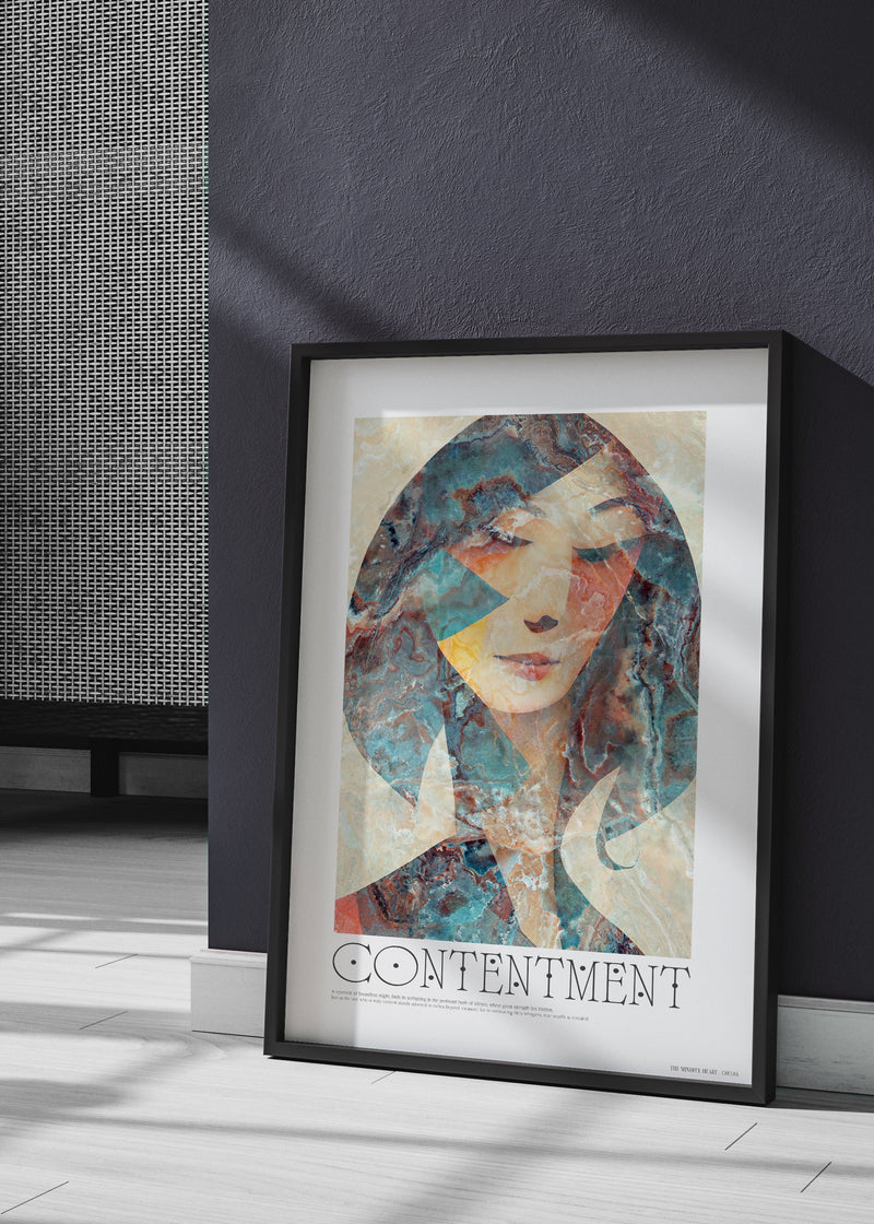 ChiCura Contentment Posters / The Mindful Heart 1. English Poster Quotes