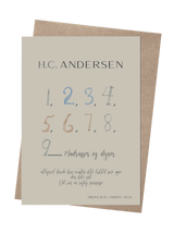 ChiCura Aps H.C. Andersen - 123 Art Cards Kids 2. Dansk Plakat Citater