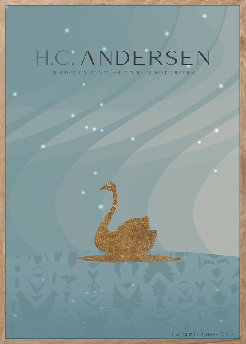 ChiCura CPH H.C. Andersen - Den Smukke Ælling Posters / H.C. Andersen Kids