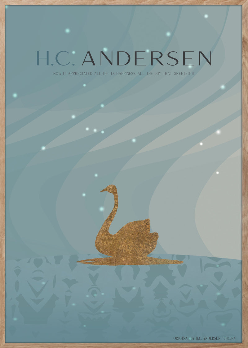 ChiCura CPH H.C. Andersen - Den Smukke Ælling Posters / H.C. Andersen Kids 1. English Poster Quotes