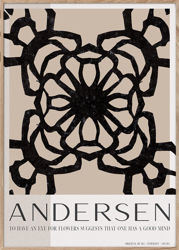 ChiCura CPH H.C. Andersen - Flower Mind Posters / H.C. Andersen 1. English Poster Quotes