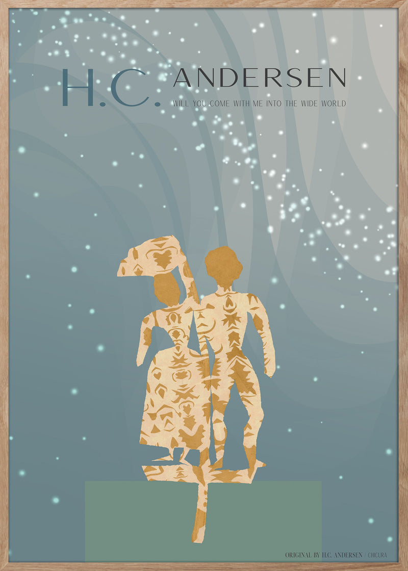 ChiCura CPH H.C. Andersen - Hyrdinden Og Skorstensfejeren Posters / H.C. Andersen Kids 1. English Poster Quotes
