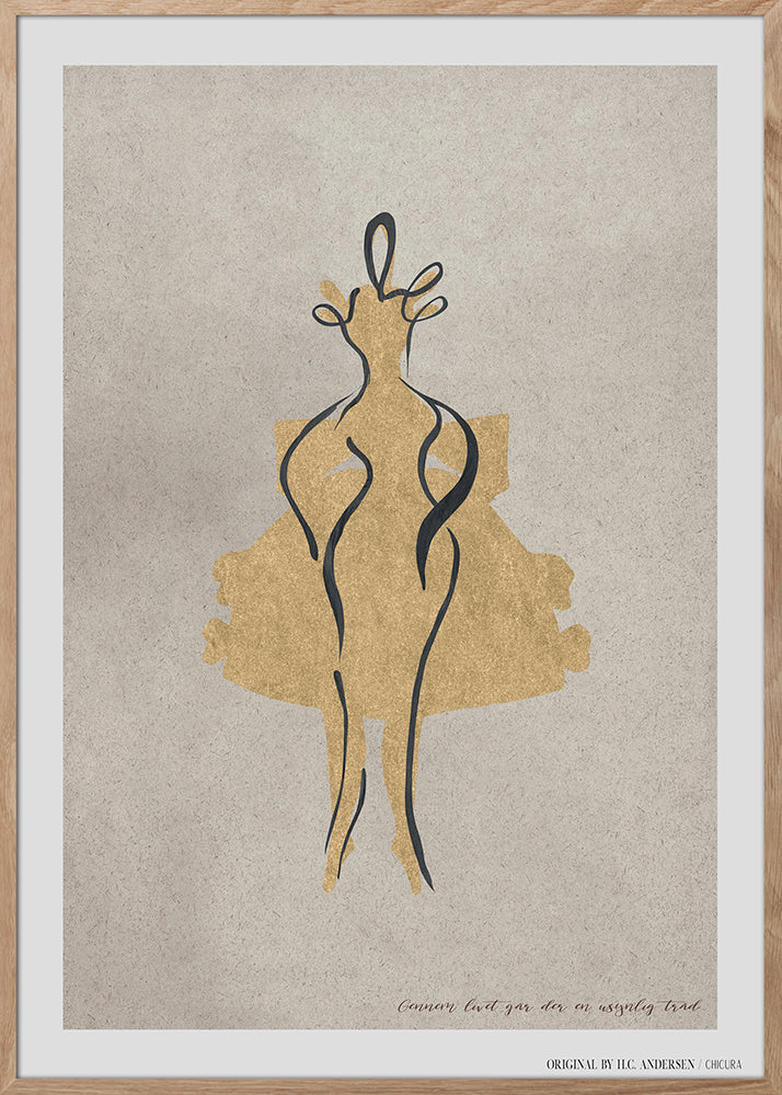 ChiCura CPH H.C. Andersen - Invisible Thread Posters / H.C. Andersen 2. Dansk Plakat Citater