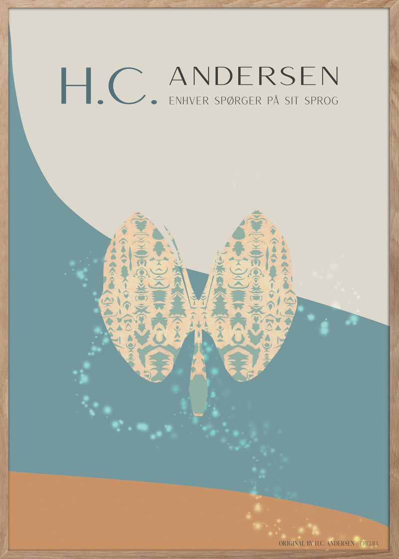 ChiCura CPH H.C. Andersen - Sommerfuglen Posters / H.C. Andersen Kids