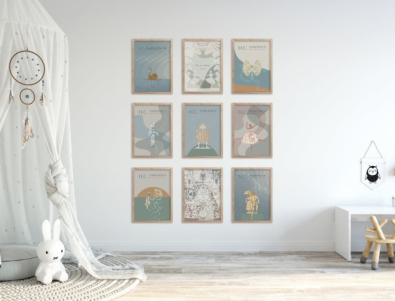 ChiCura CPH H.C. Andersen - Sommerfuglen Posters / H.C. Andersen Kids