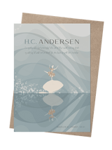 ChiCura Aps H.C. Andersen - Tommelise Art Cards Kids 2. Dansk Plakat Citater