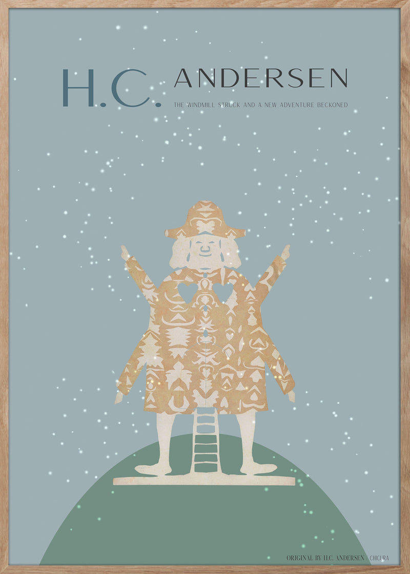 ChiCura CPH H.C. Andersen - Vejrmøllen Posters / H.C. Andersen Kids 1. English Poster Quotes