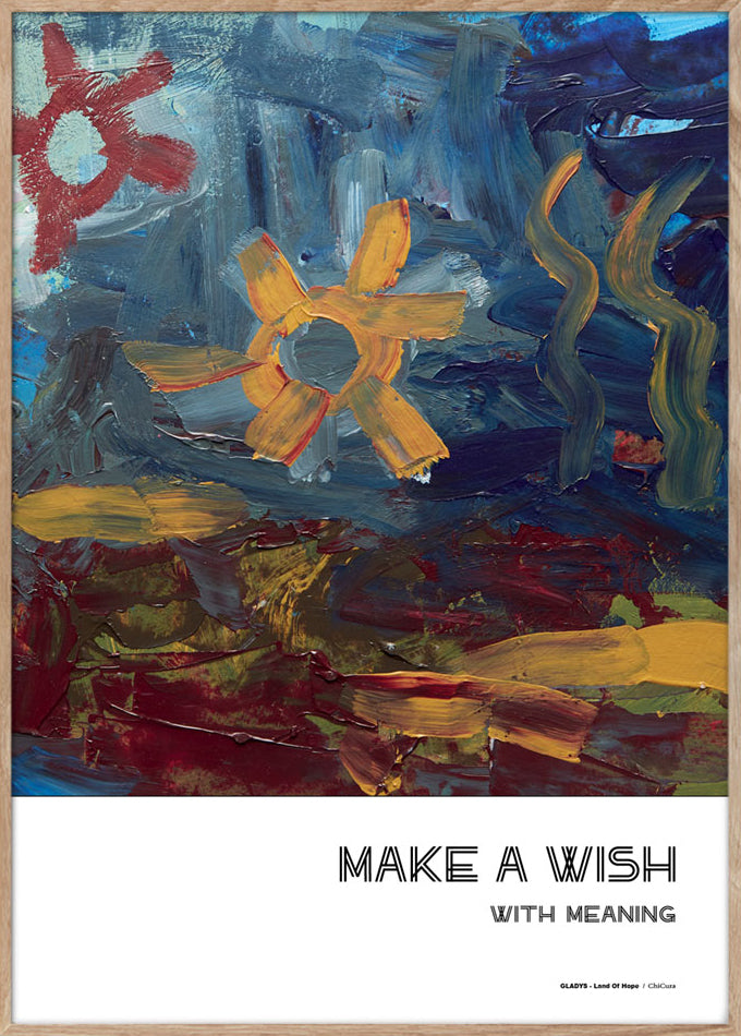 ChiCura Posters Land Of Hope - by Gladys (With text) - 50x70cm Posters / Project: Land Of Hope Multiple Color