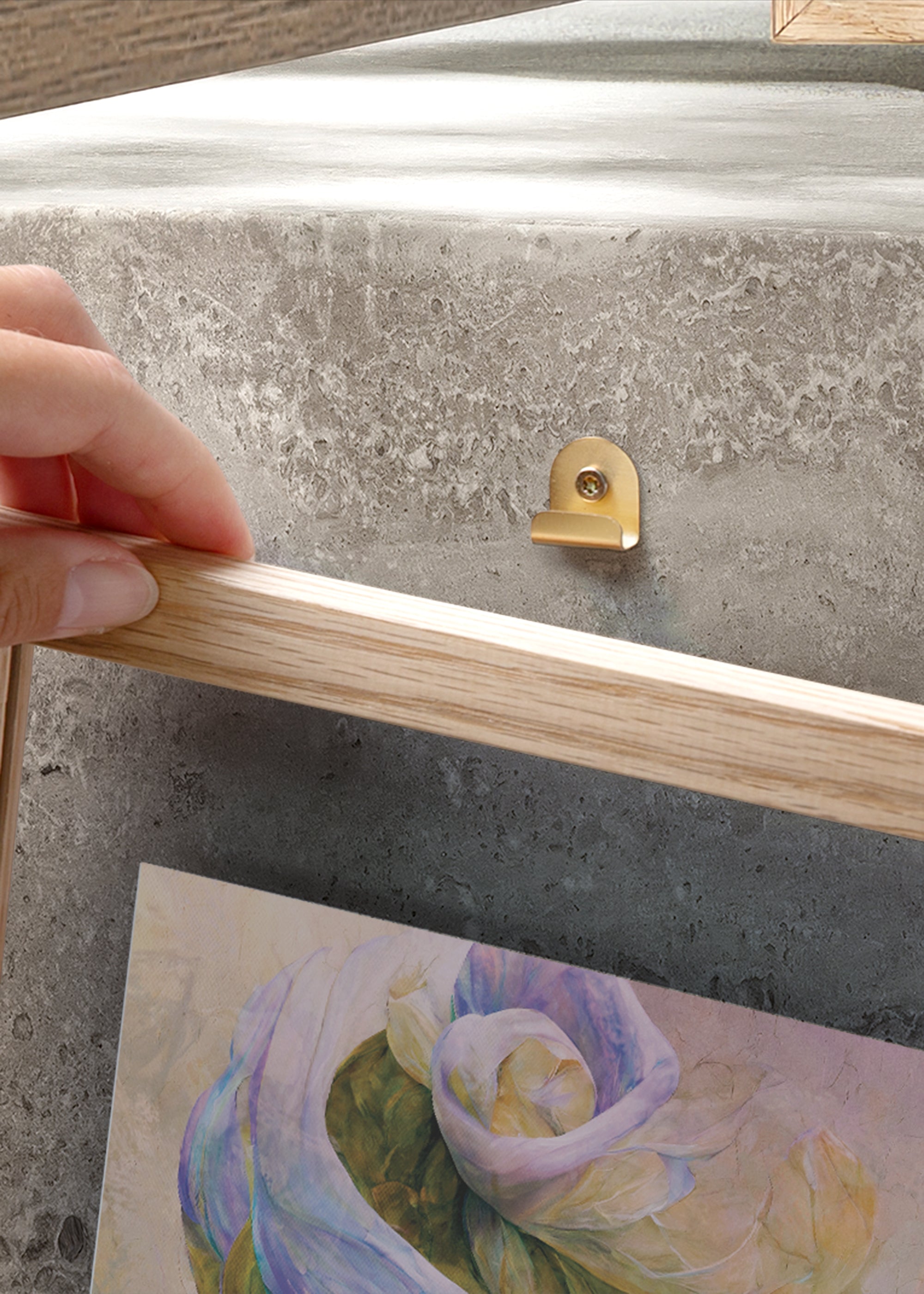 ChiCura Living, Art & Frames Linia Transparent Ramme - A4 - Egetræ Frames / Transparent Oak