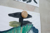 ChiCura Living, Art & Frames Magnetic Dots Egetræ (2 stk.) Frames / Magnetic Oak / Brass
