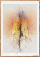 Mindful Heart - Image Wall No. 1 - with oak frames