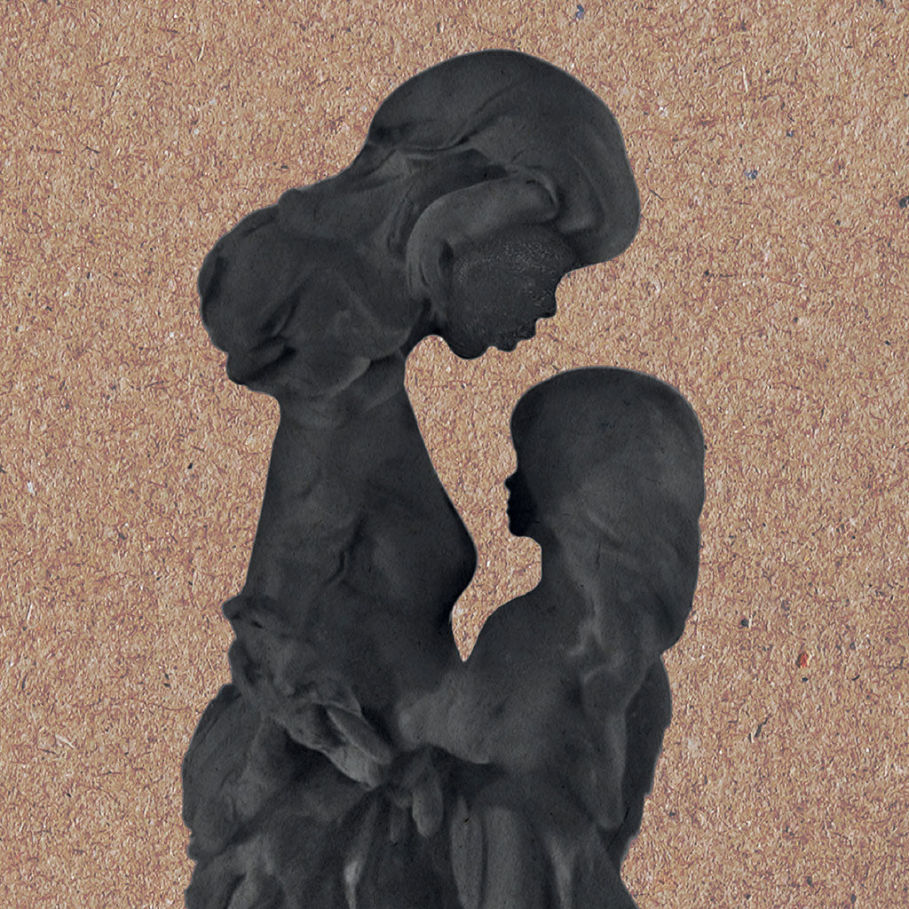 Mom And Child - 50x70cm - ChiCura Copenhagen DK -
