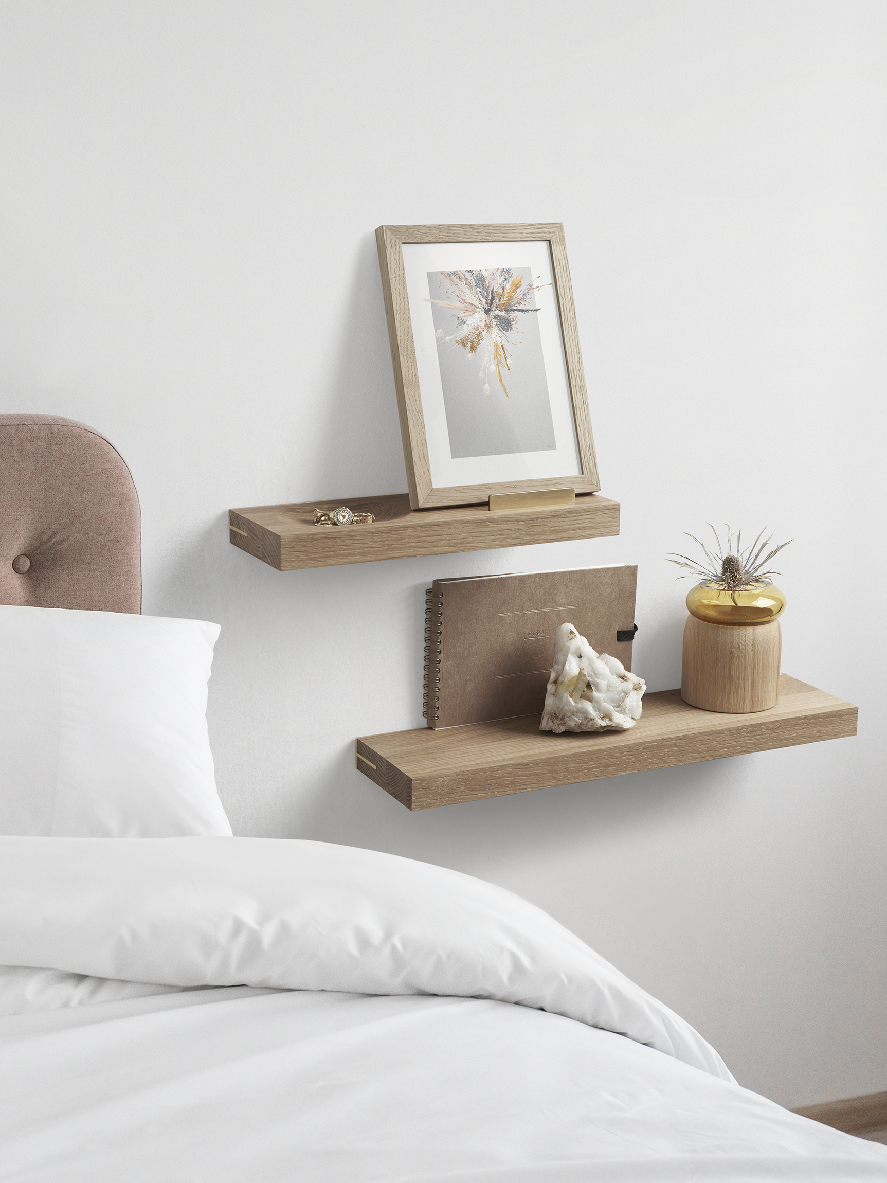 ChiCura Living, Art & Frames Tabula Hylde CC3 Egetræ - 45 cm Living / Shelves Oak
