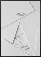 ChiCura Living, Art & Frames Træramme - 70x100cm - Sort - Akrylglas Frames / Wood Black