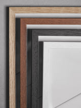 ChiCura Living, Art & Frames Træramme - A1 - Brun Egetræ - Akrylglas Frames / Wood Dark Oak