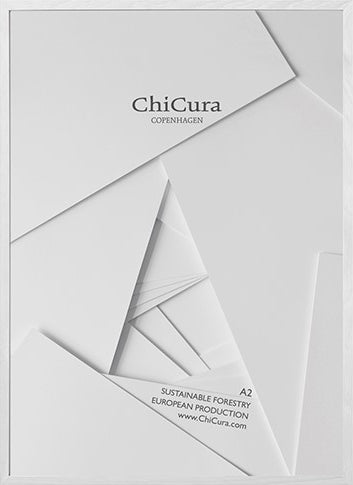 ChiCura Living, Art & Frames Træramme - A2 - Hvid - Akrylglas Frames / Wood White