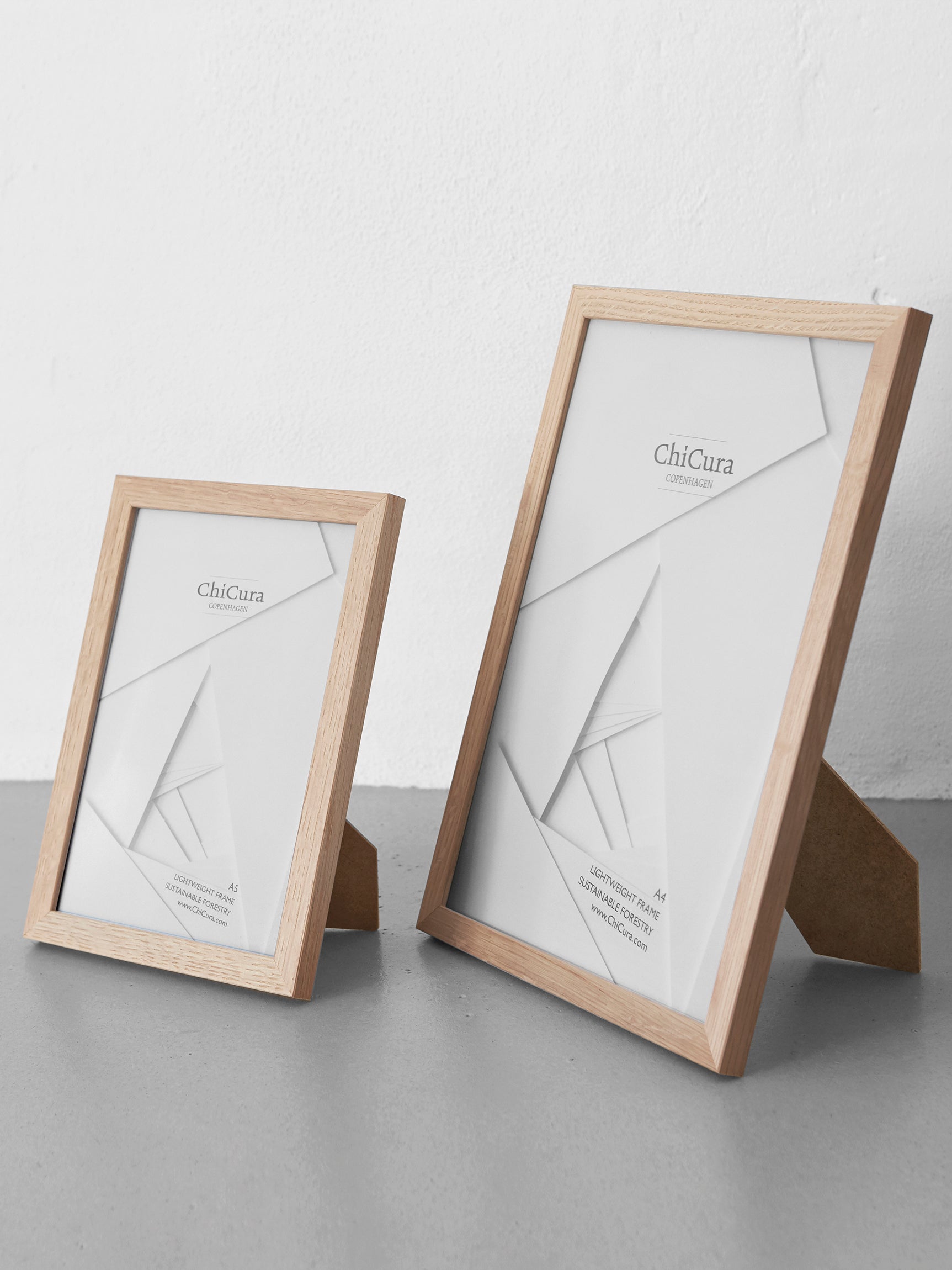 ChiCura Living, Art & Frames Træramme - A5 - Soft Taupe - Akrylglas Frames / Wood Solid