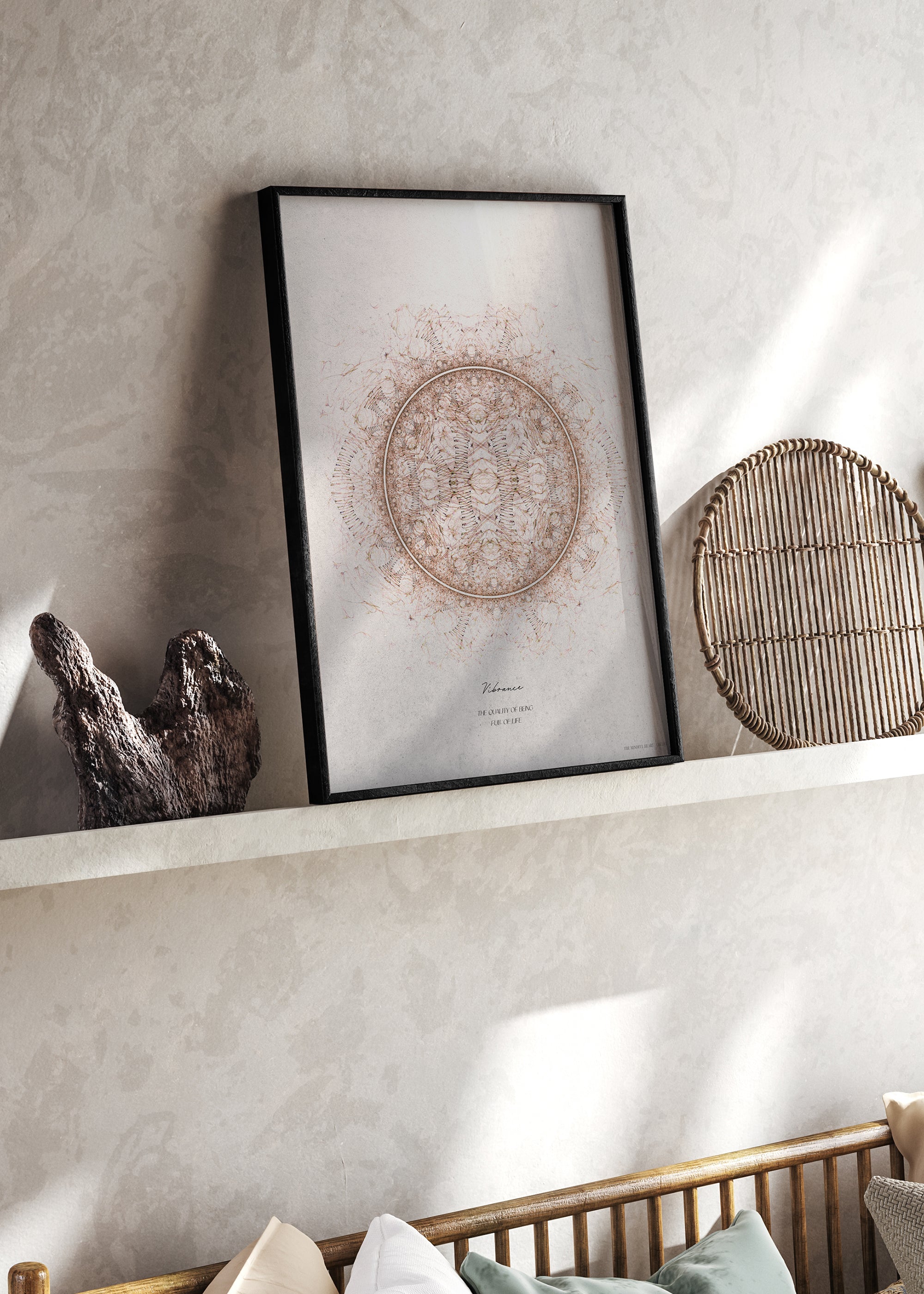 ChiCura Posters Vibrance Posters / The Mindful Heart 1. English Poster Quotes