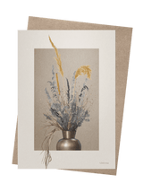 ChiCura Aps Vintage Flower Deco CC3 - A5 Art Cards Multiple Color