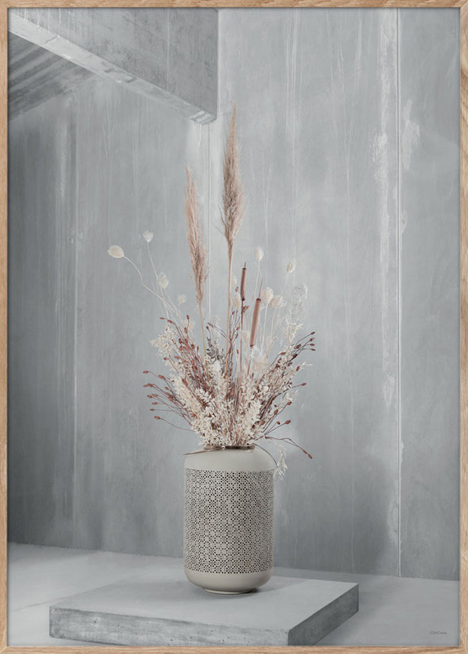 ChiCura Posters Vintage Flower Deco CC8 - 50x70cm Posters / Flowers & Plants Multiple Color