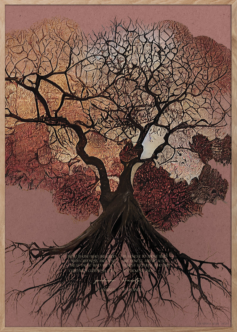 ChiCura Copenhagen Attained Posters / The Mindful Heart 1. English Poster Quotes