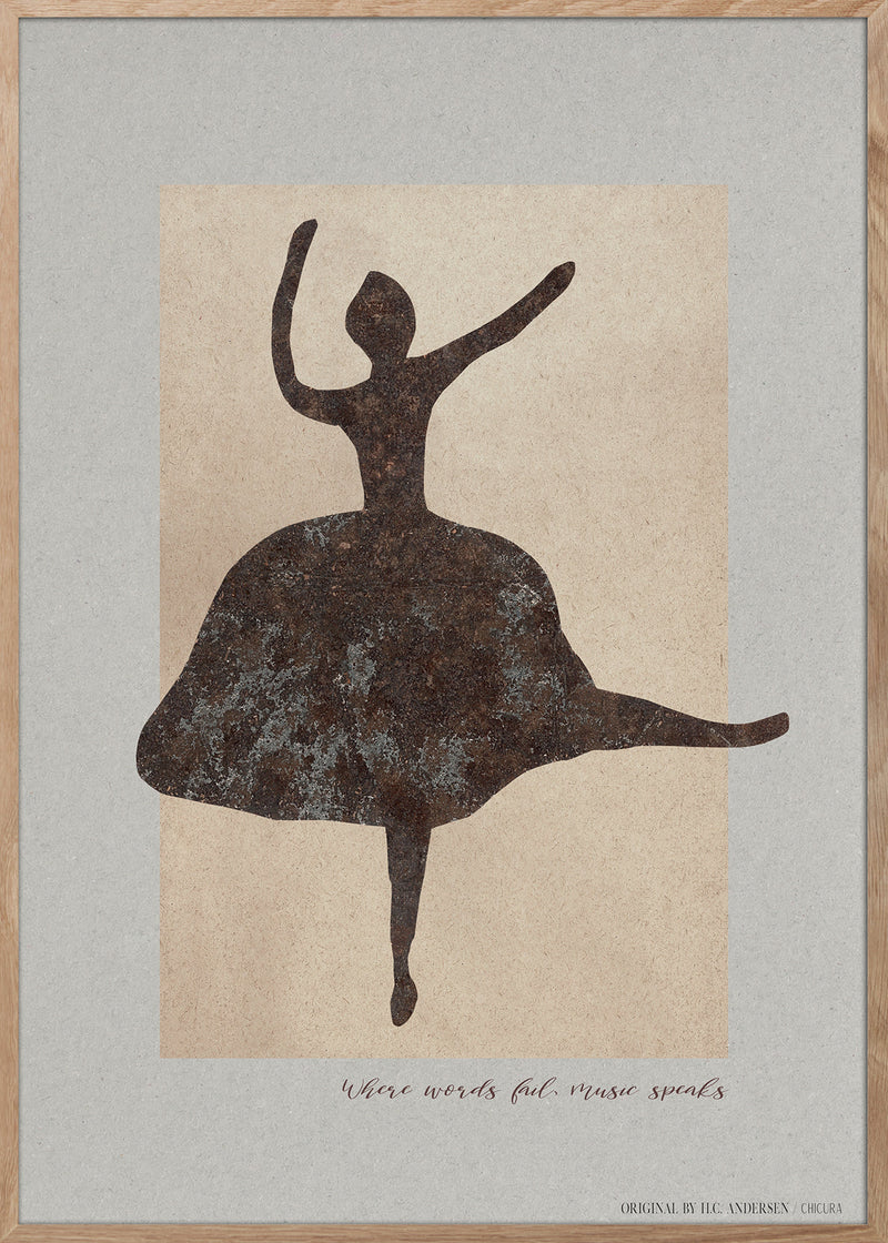 ChiCura CPH H.C. Andersen - Dancer Posters / H.C. Andersen 2. Dansk Plakat Citater