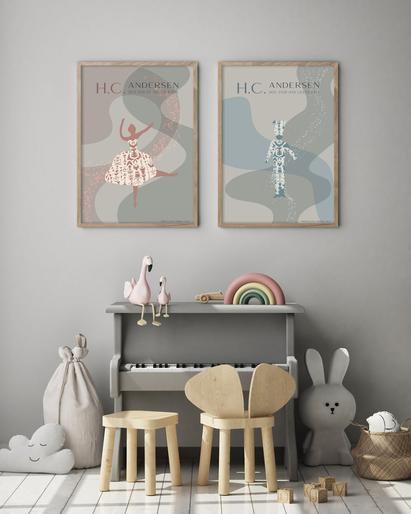 ChiCura Copenhagen H.C. Andersen - Den Standhaftige Tinsoldat Posters / H.C. Andersen Kids