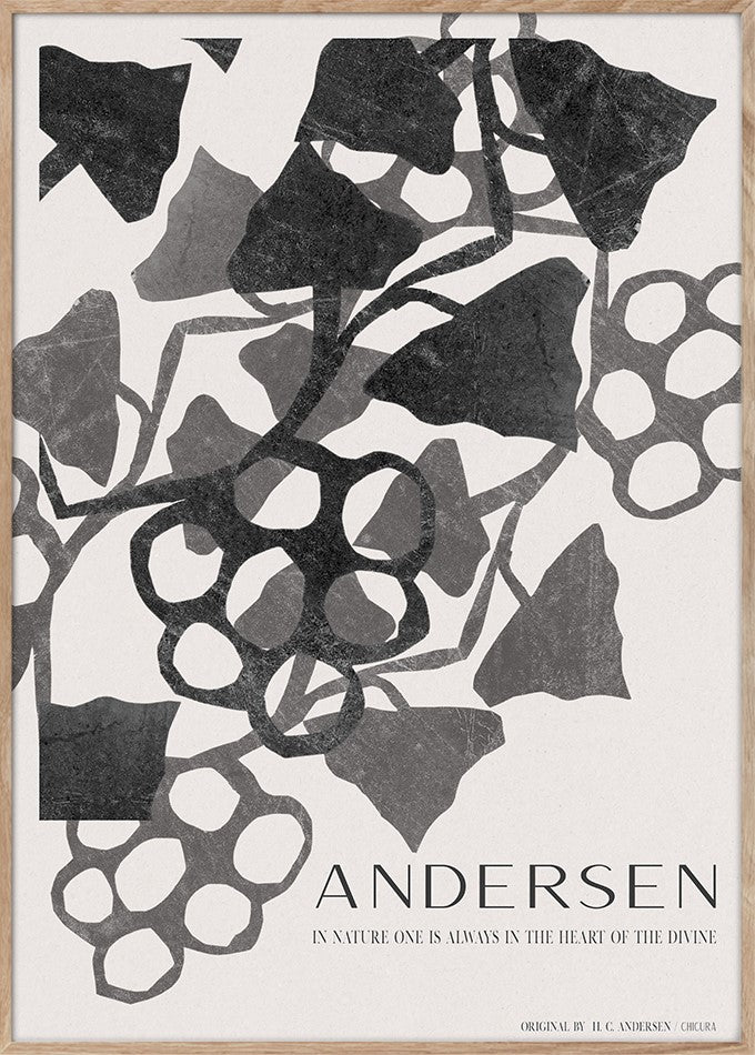 ChiCura CPH H.C. Andersen - Leafs & Grapes Posters / H.C. Andersen