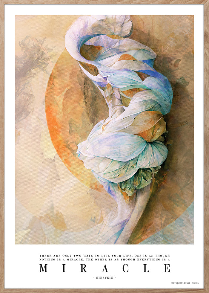 ChiCura Copenhagen Miracle CC2 Posters / The Mindful Heart 1. English Poster Quotes