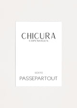 ChiCura Copenhagen Passepartout Off White - 40x40cm (Billede: 30x30cm) Passepartout Off White