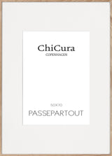 ChiCura Copenhagen Passepartout Off White - A4 (Billede: A5) Passepartout Off White