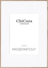 ChiCura Copenhagen Passepartout Snow White - 40x50cm (Billede: 30x40cm) Passepartout Snow White