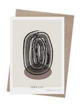 ChiCura Copenhagen Simplicity Art Cards 1. English Poster Quotes