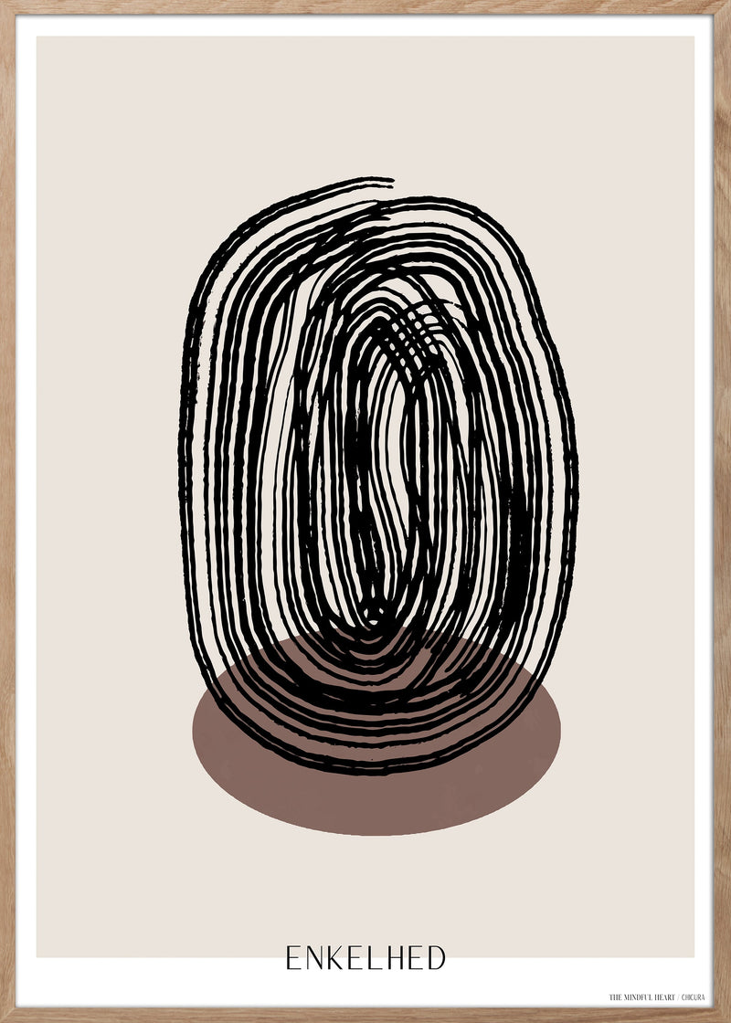ChiCura CPH Simplicity Posters / The Mindful Heart 1. English Poster Quotes